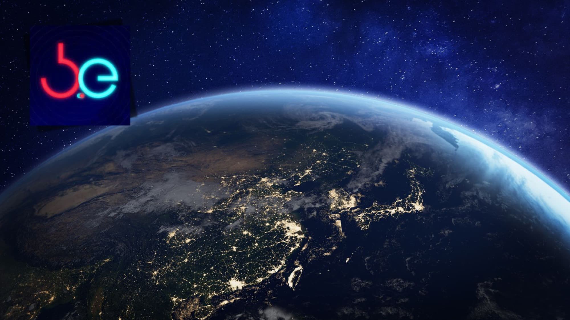 Best.Energy logo over an image of the Earth at night.